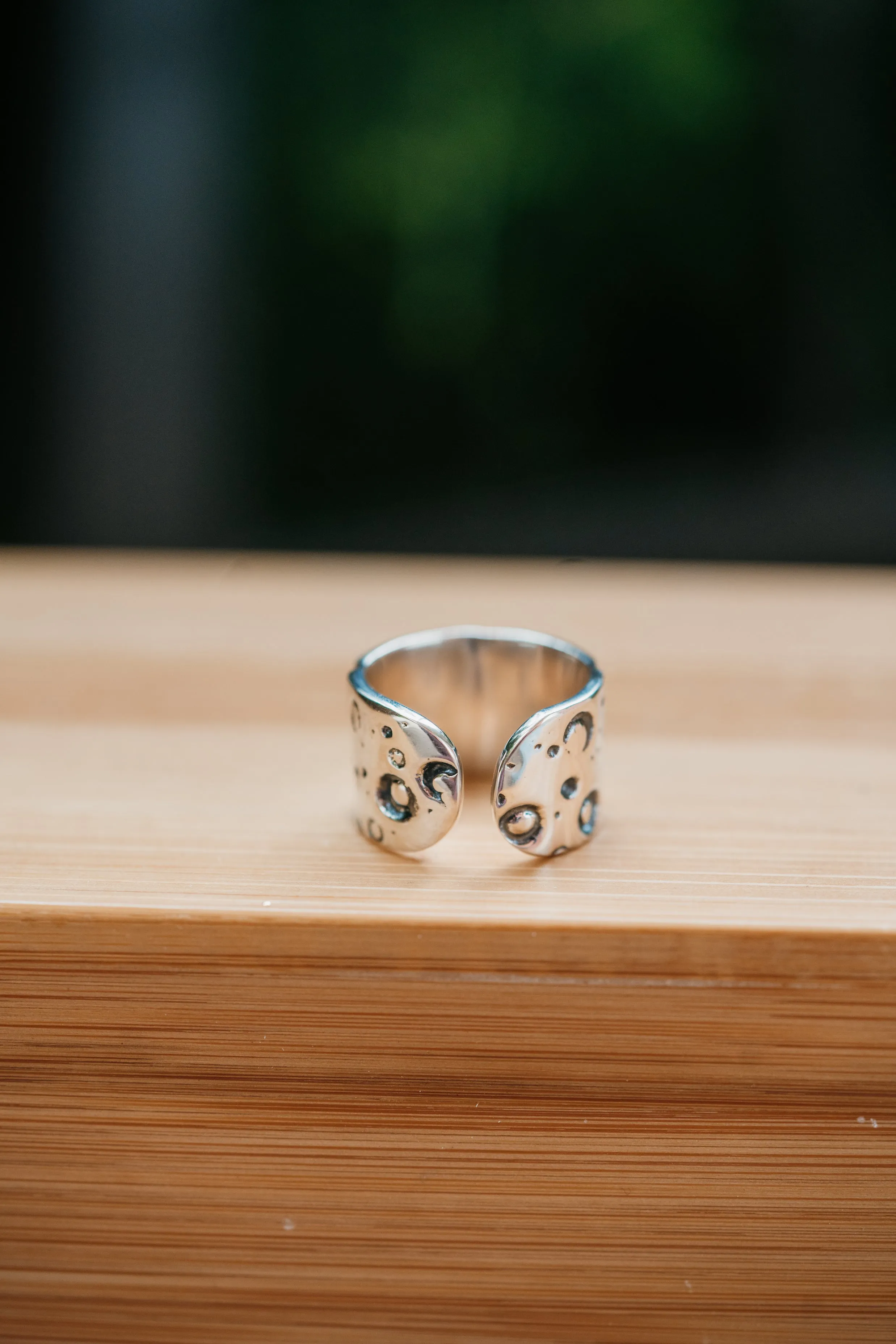 Suzy Q | Hammered Silver Band - FINAL SALE