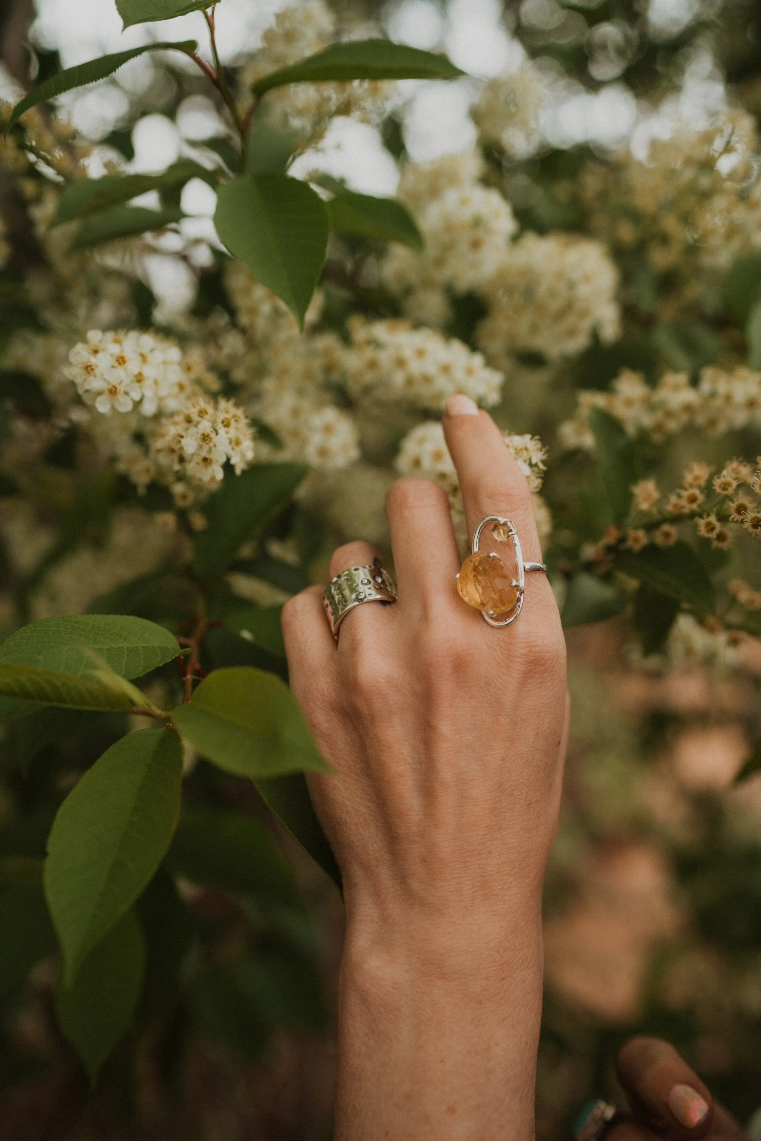 Suzy Q | Hammered Silver Band - FINAL SALE