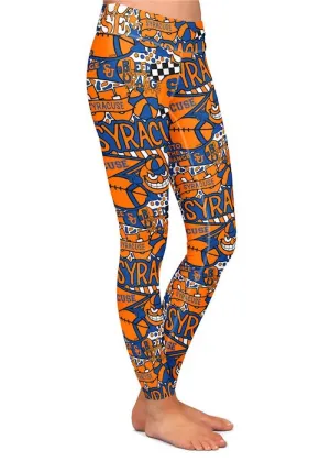 Syracuse Collage Leggings