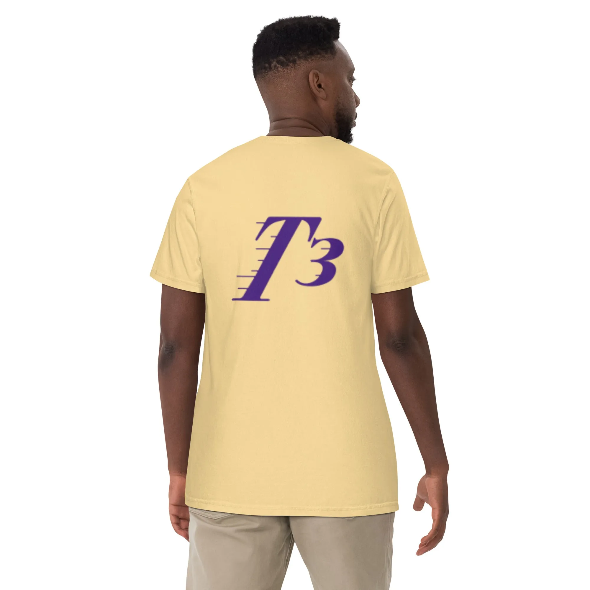 T3 LA garment-dyed heavyweight t-shirt