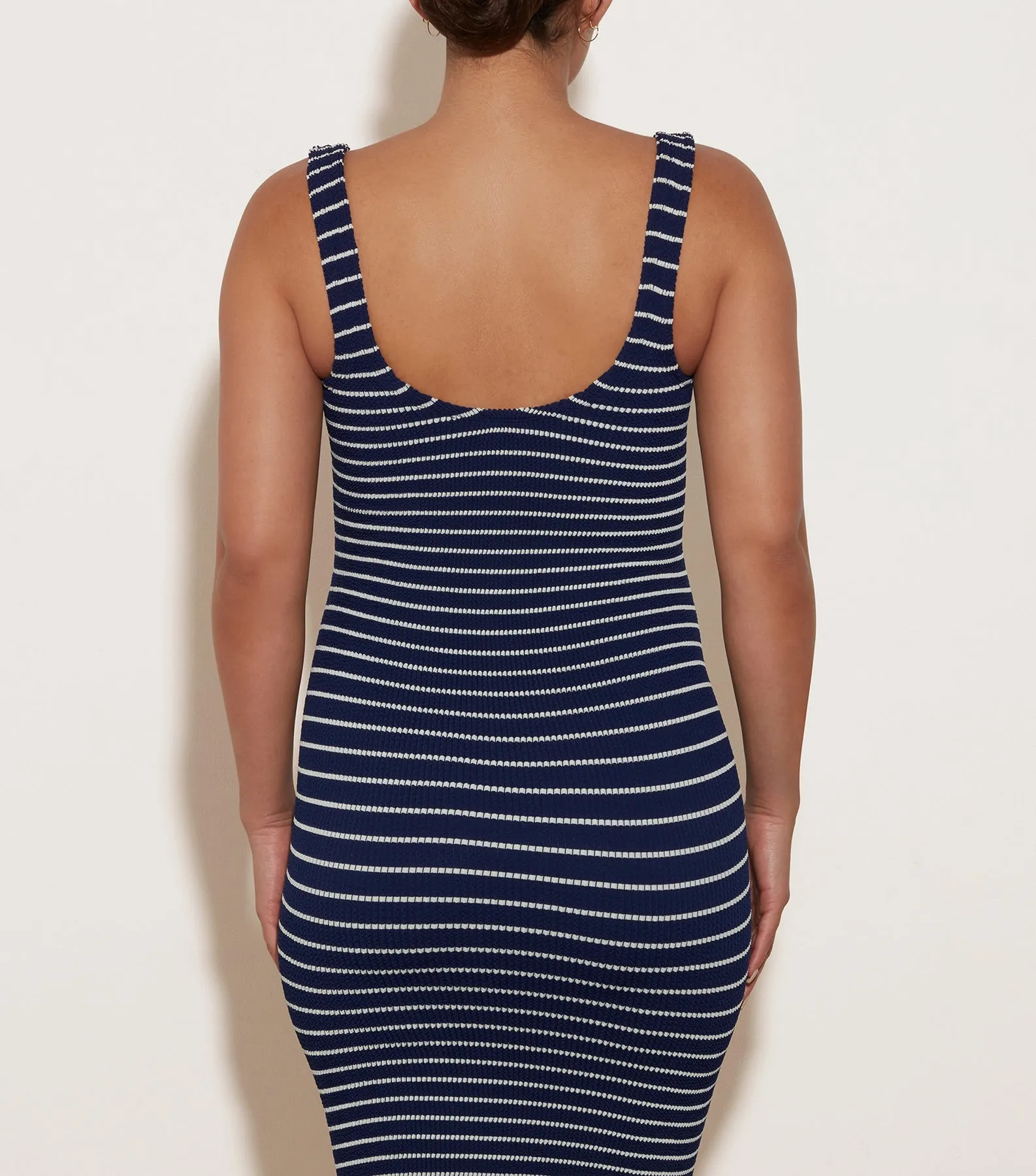 Tank Dress - Navy/White Stripe