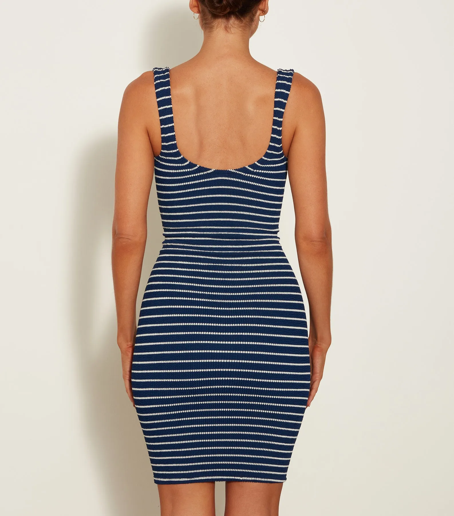 Tank Dress - Navy/White Stripe