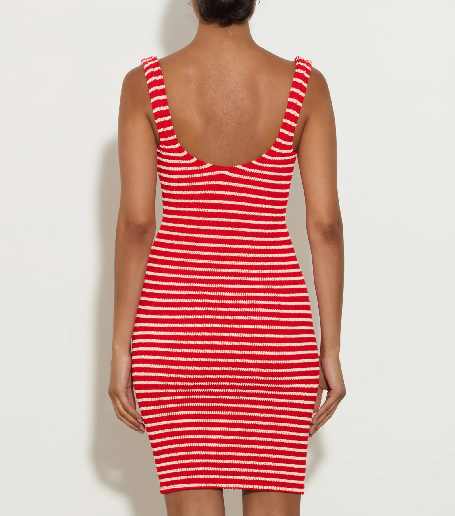 Tank Dress - Red/White Stripe