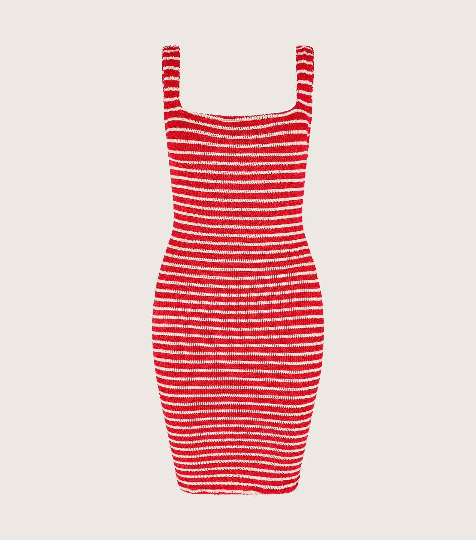 Tank Dress - Red/White Stripe