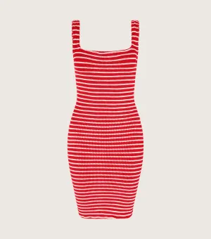 Tank Dress - Red/White Stripe
