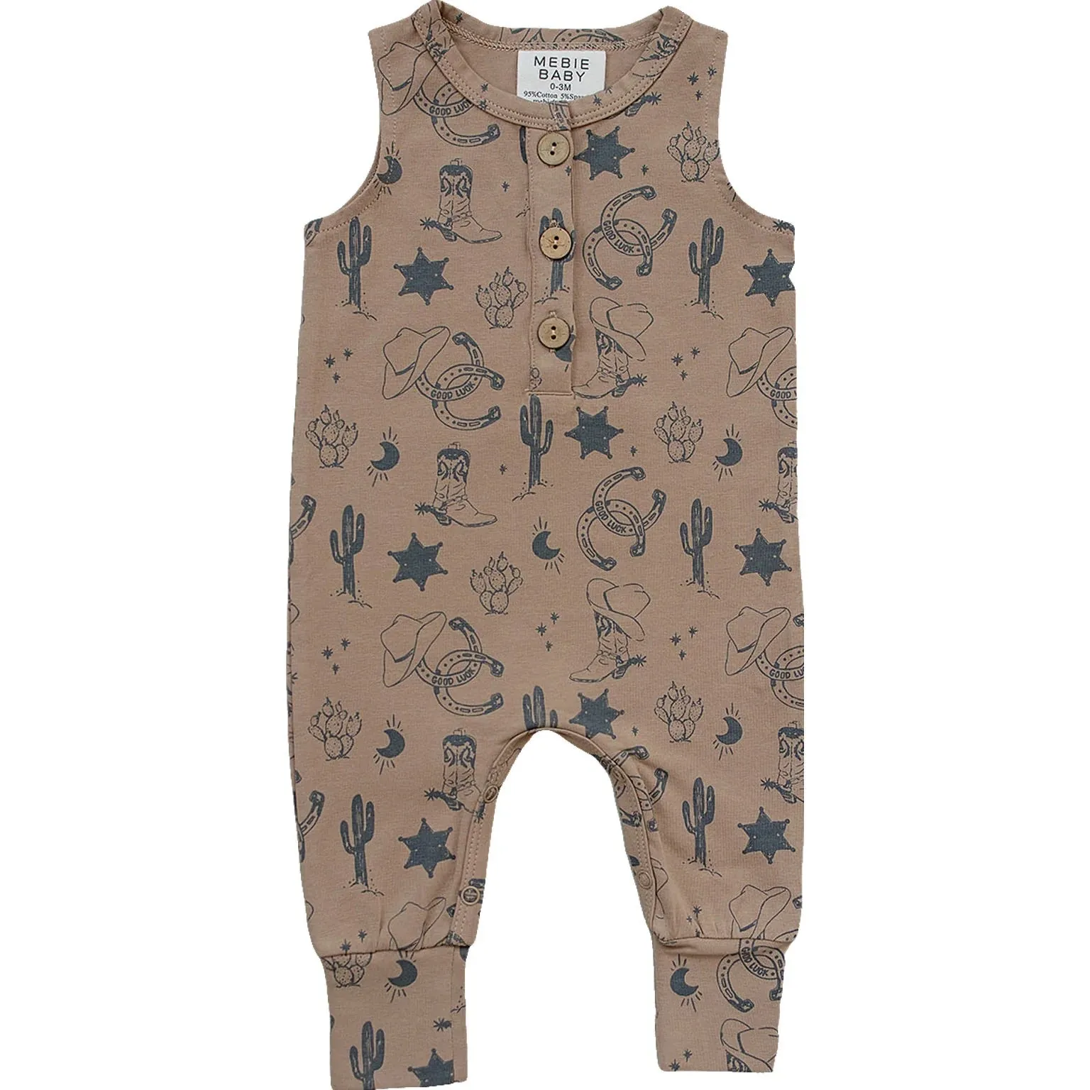 Tank Romper I Wild West