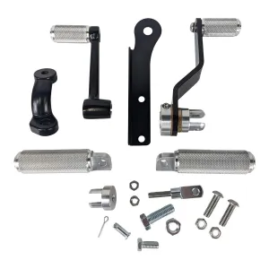 TC Bros. Sportster Mid Controls Kit for 1986-1990 4 Speed