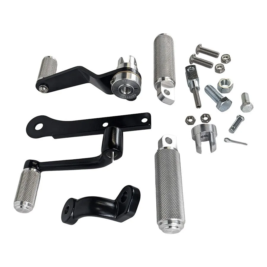 TC Bros. Sportster Mid Controls Kit for 1986-1990 4 Speed