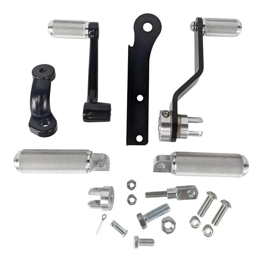TC Bros. Sportster Mid Controls Kit for 1986-1990 4 Speed