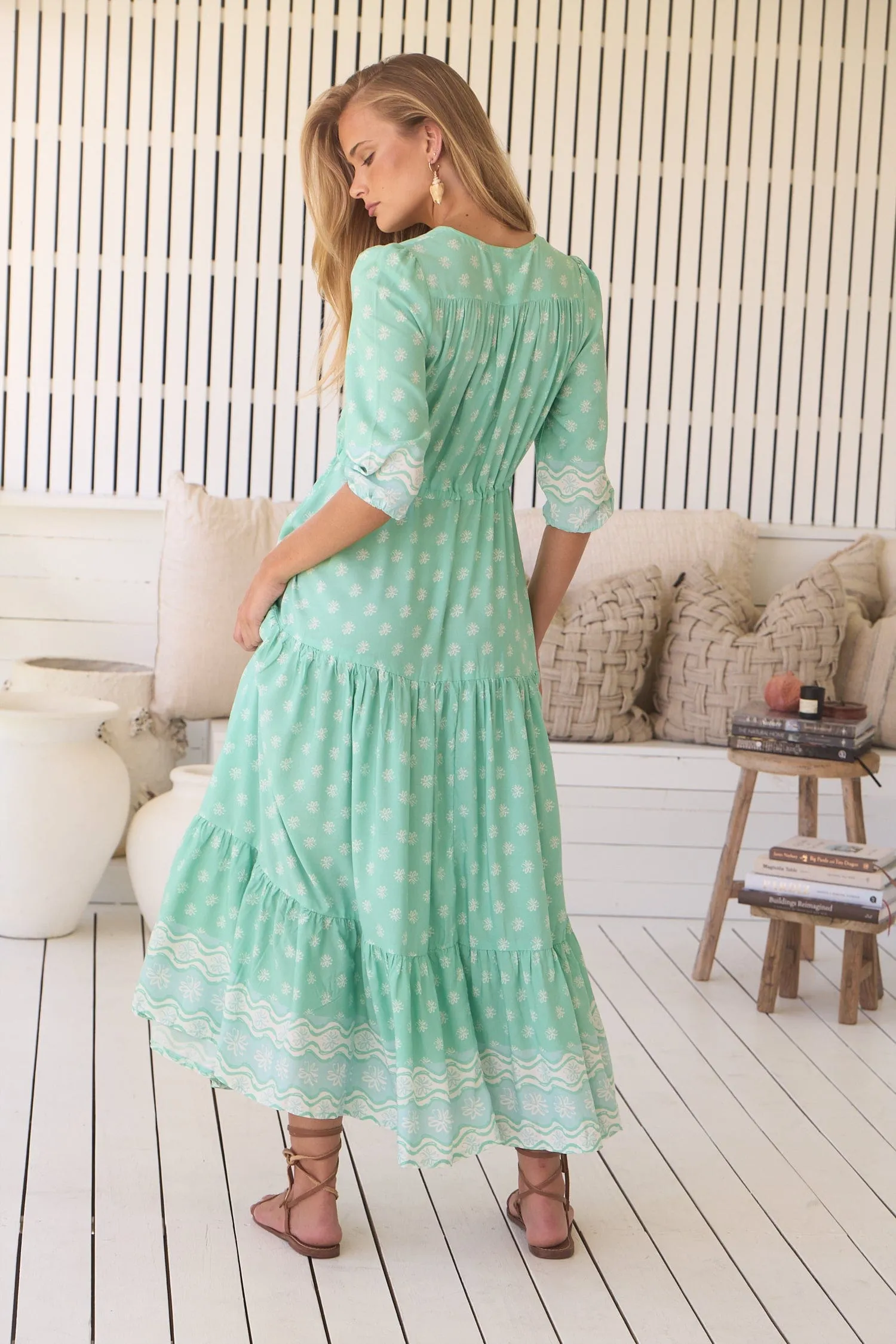 Tessa Maxi Dress - Seafoam