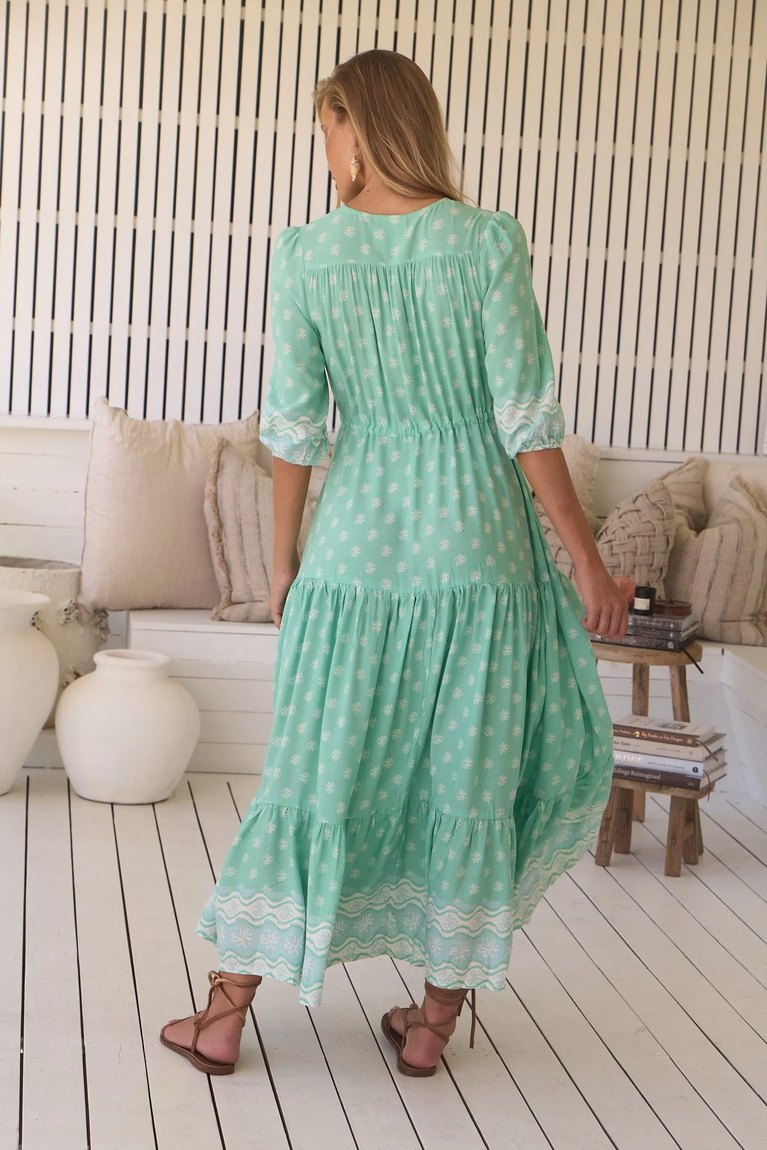 Tessa Maxi Dress - Seafoam