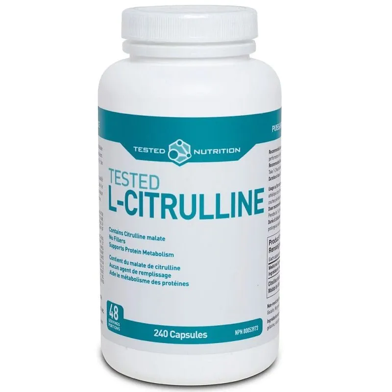 Tested L Citrulline 240 Caps