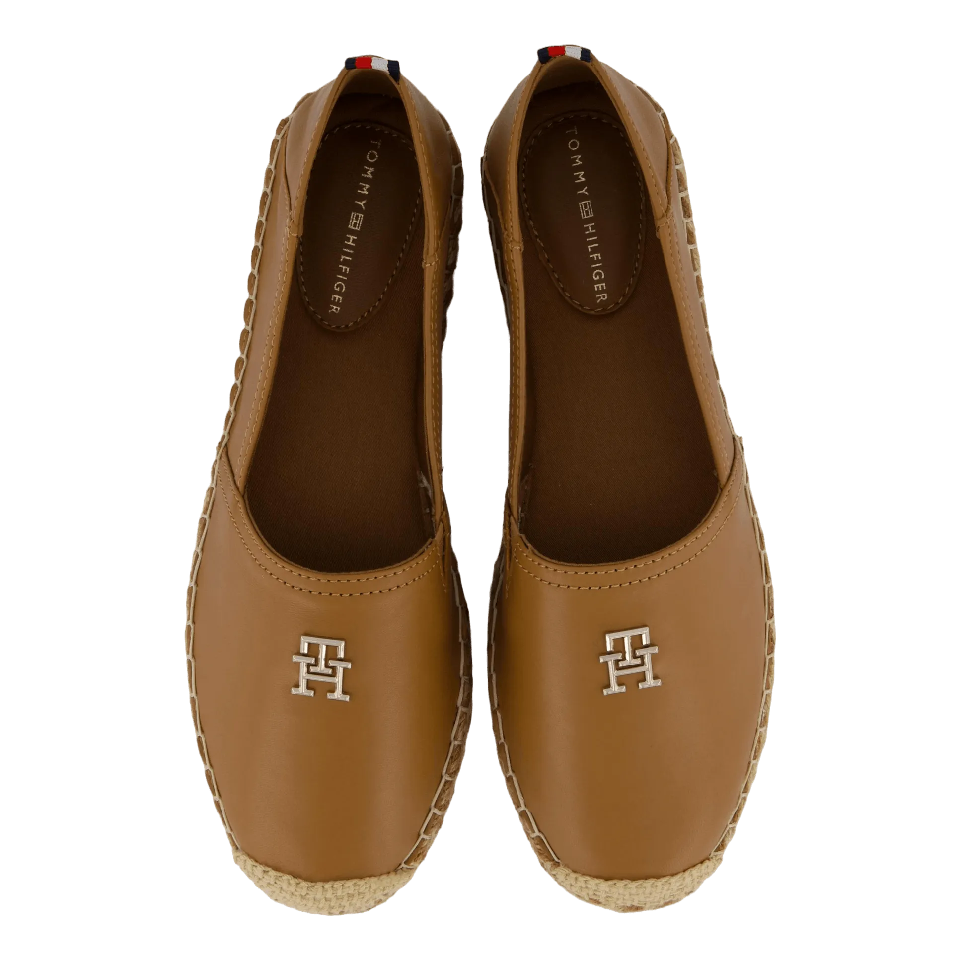 Th Leather Flat Espadrille