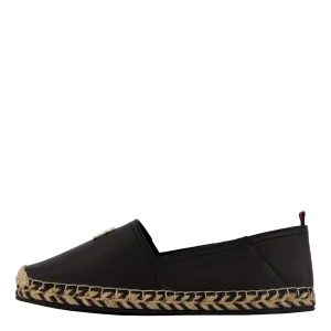 Th Leather Flat Espadrille