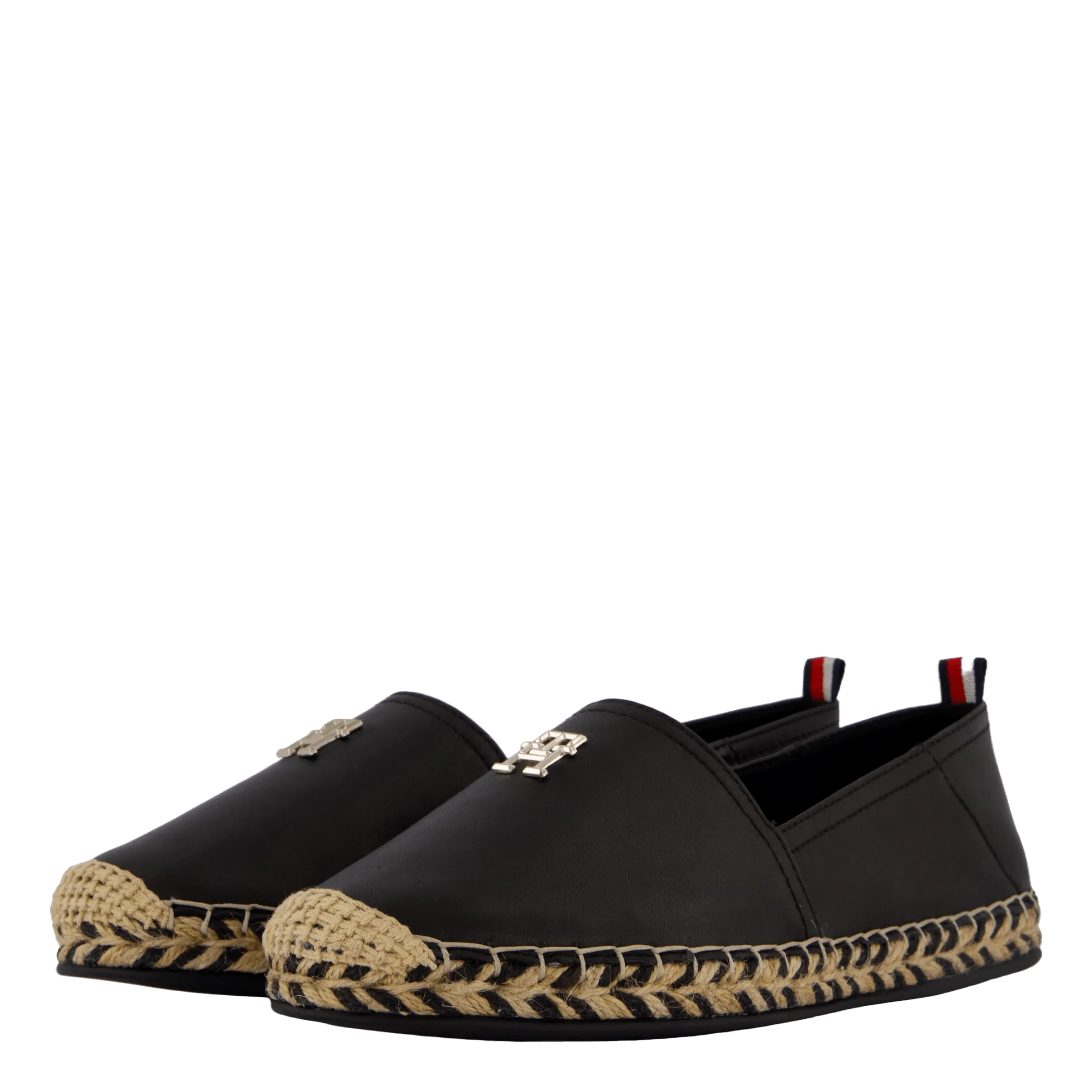 Th Leather Flat Espadrille