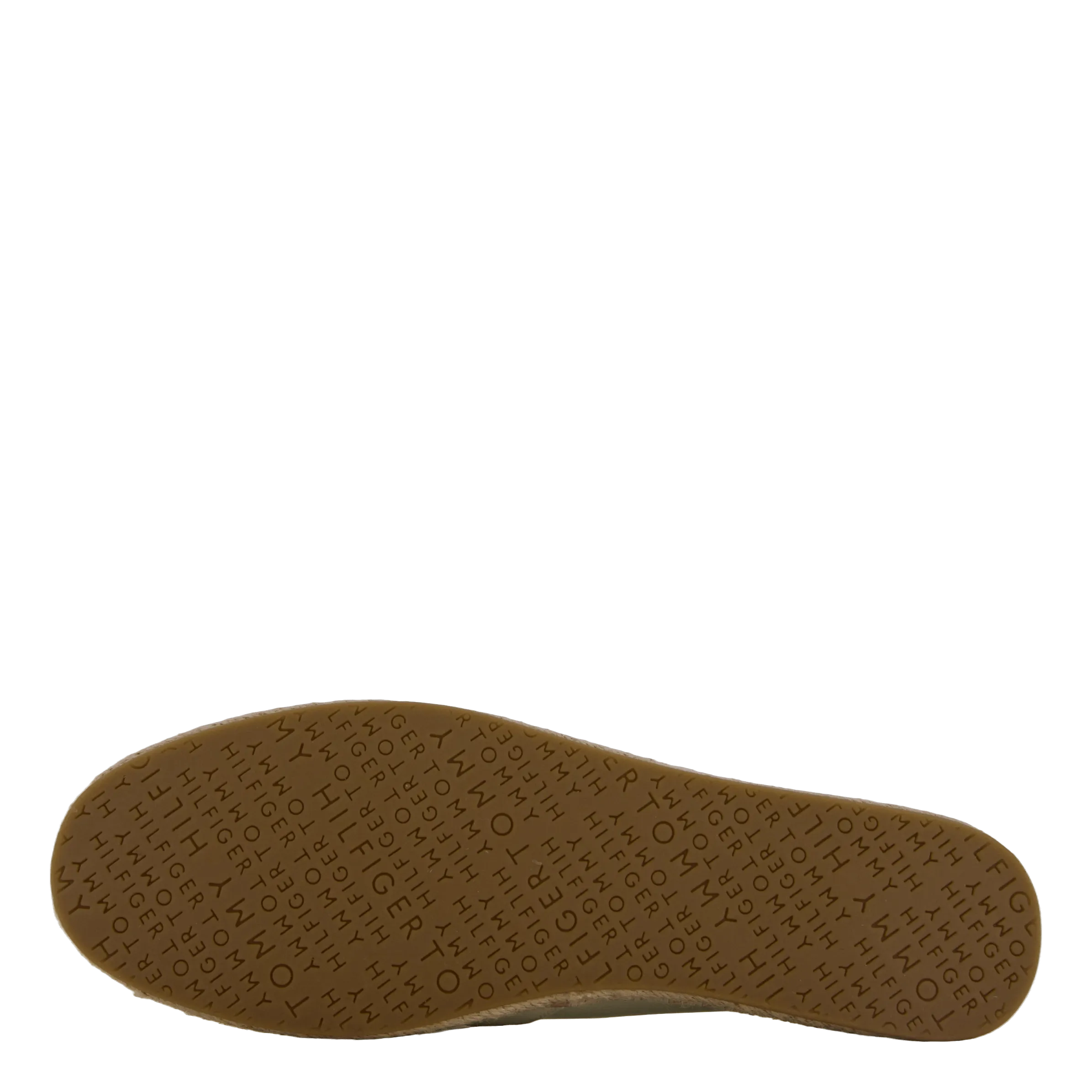 Th Logo Leather Espadrille Beige