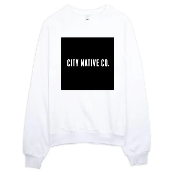 The City Native Co. Logo Raglan sweater
