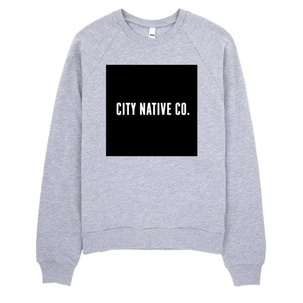 The City Native Co. Logo Raglan sweater