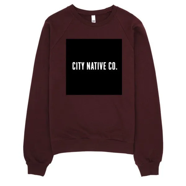 The City Native Co. Logo Raglan sweater