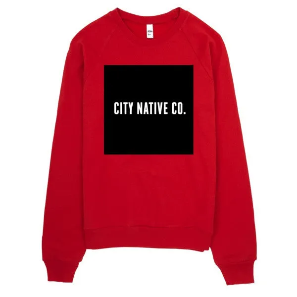 The City Native Co. Logo Raglan sweater