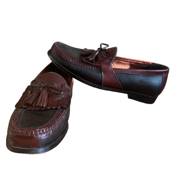 The Johnston Murphy Men's Aragon II Kiltie Tassel dress shoes men’s size 10