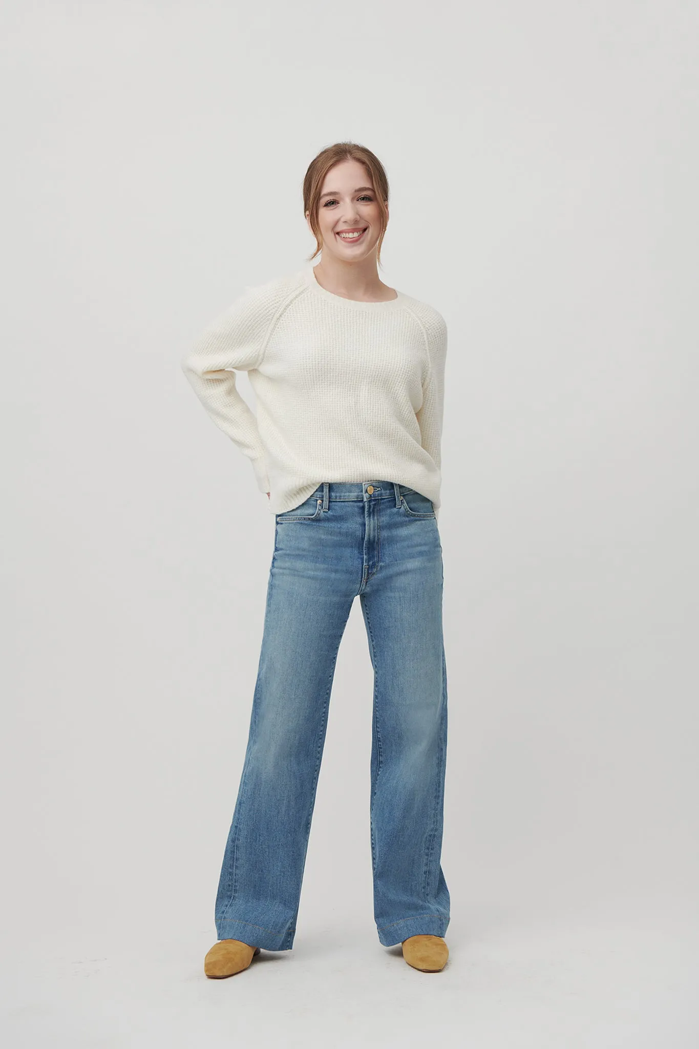 The Malibu Wide Denim  |  Sun-Kissed