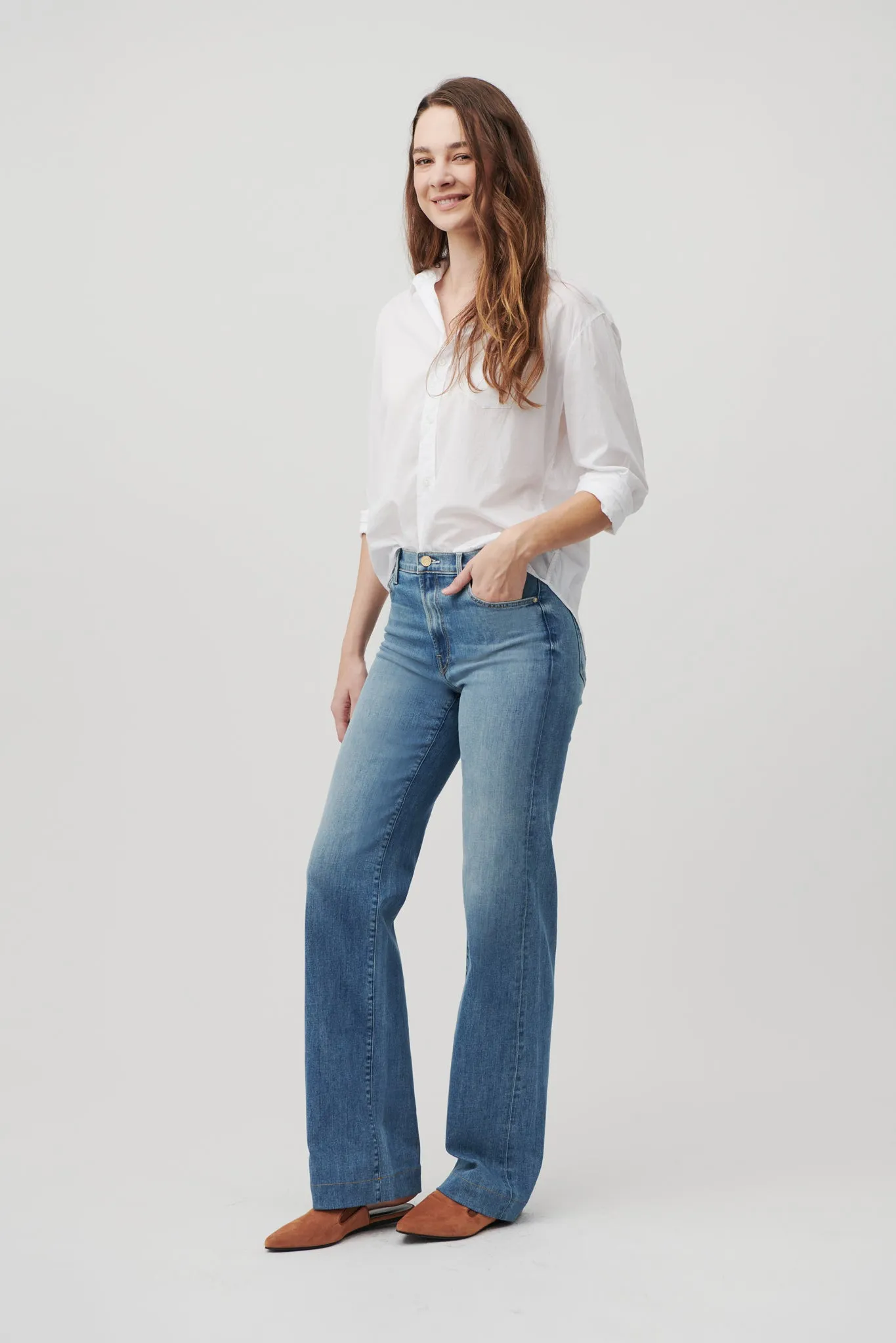 The Malibu Wide Denim  |  Sun-Kissed