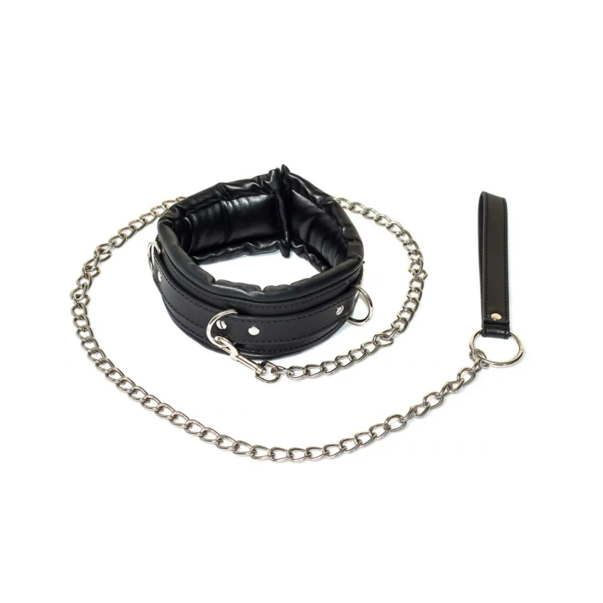 The Party Hard Fetish Collar & Chain Leash