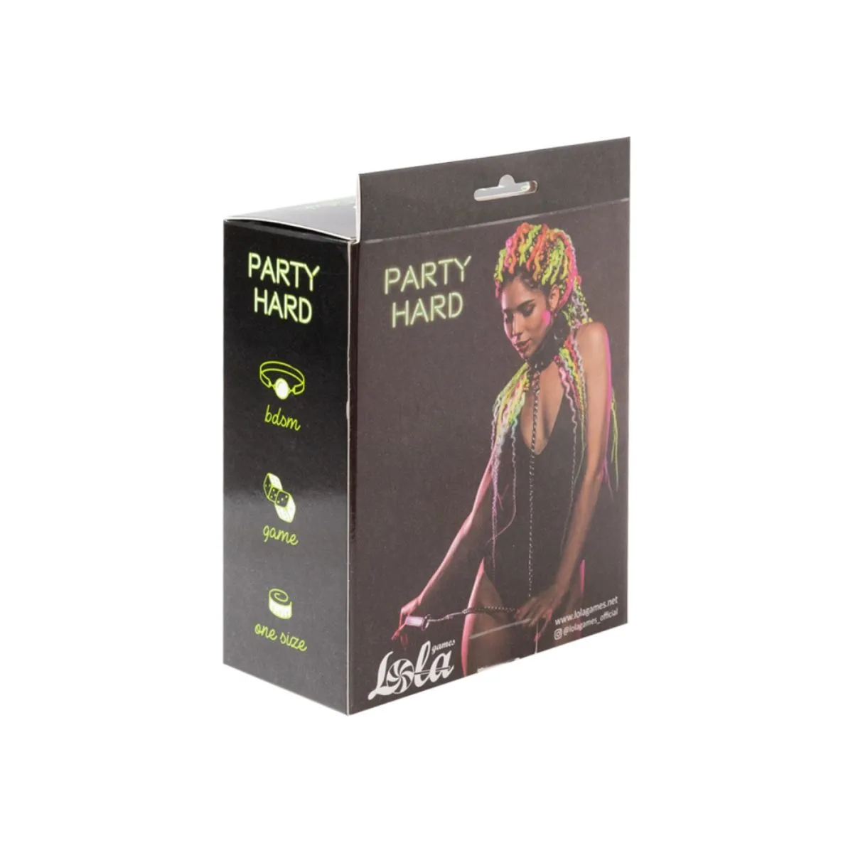 The Party Hard Fetish Collar & Chain Leash