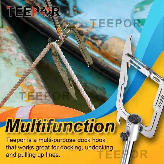 THE TEEPOR® - Multi-Purpose Dock Hook