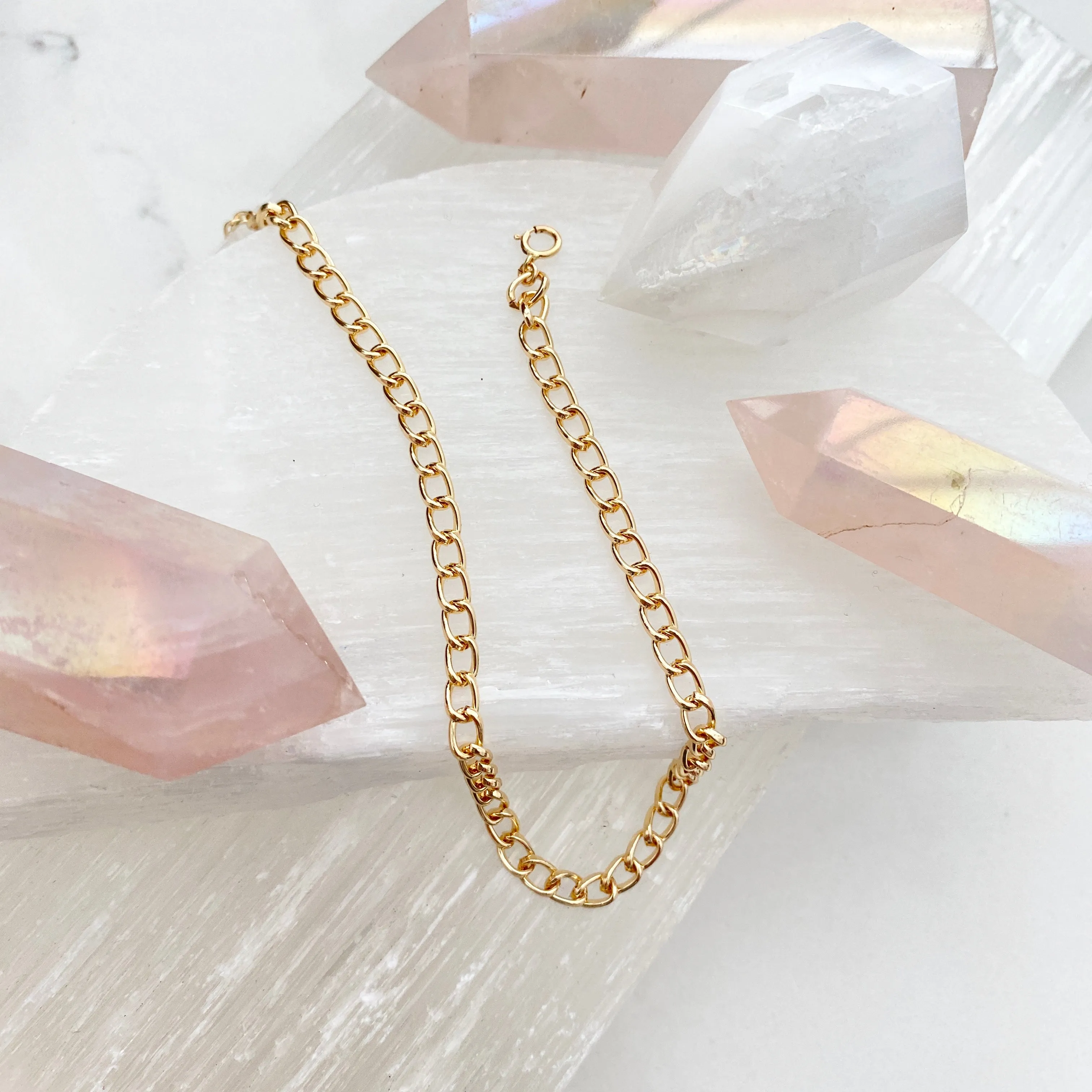 Thick Curb Chain Anklet