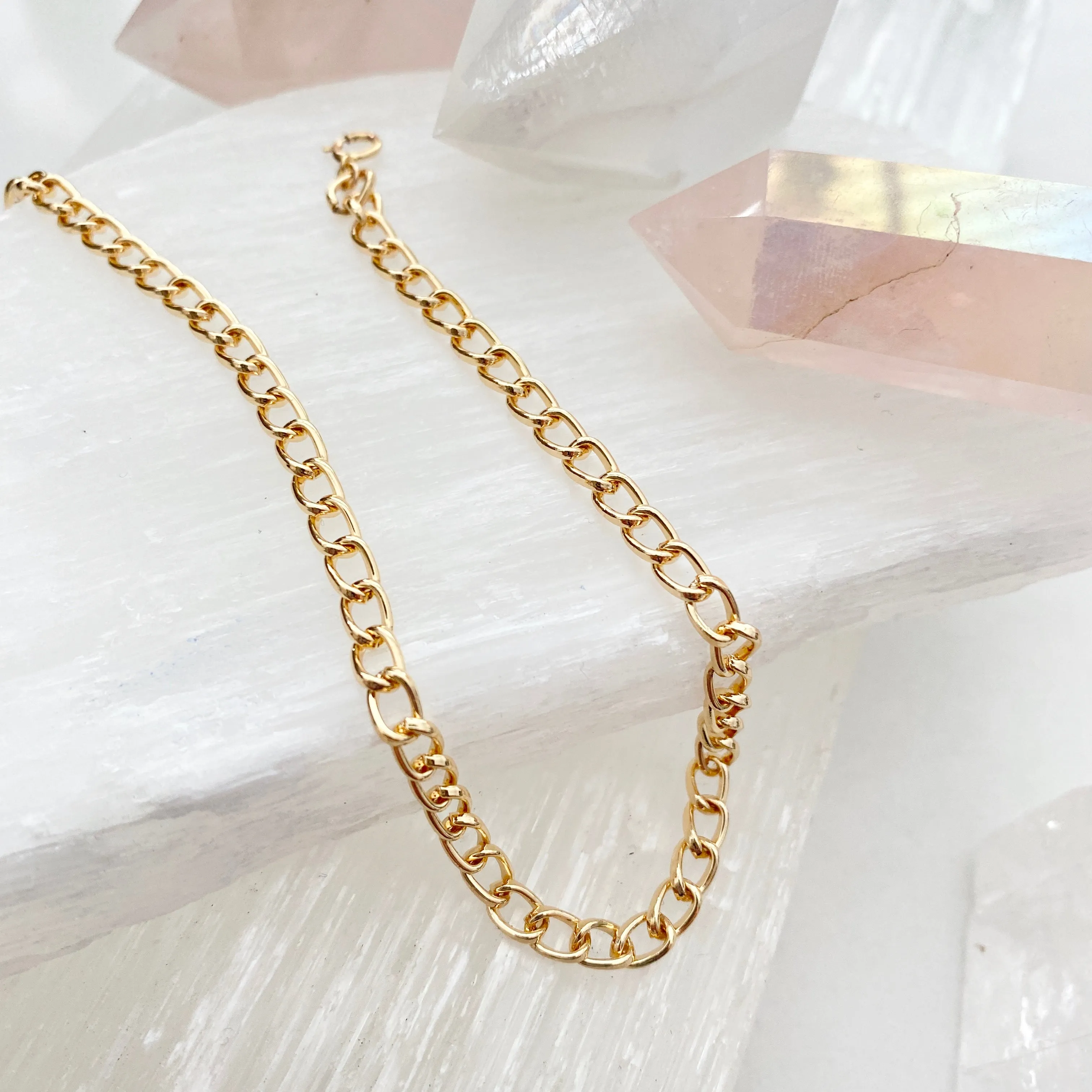 Thick Curb Chain Anklet