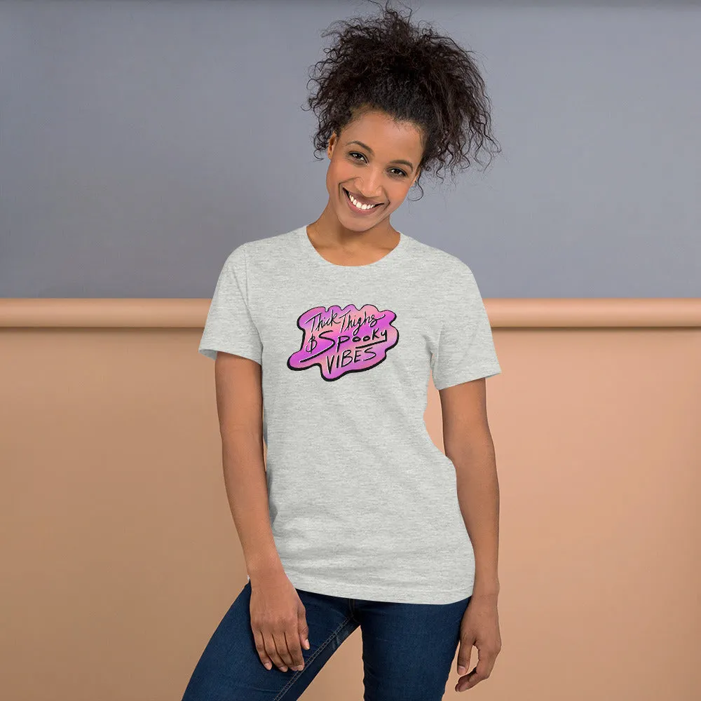 Thick Thighs & Spooky Vibes Unisex t-shirt