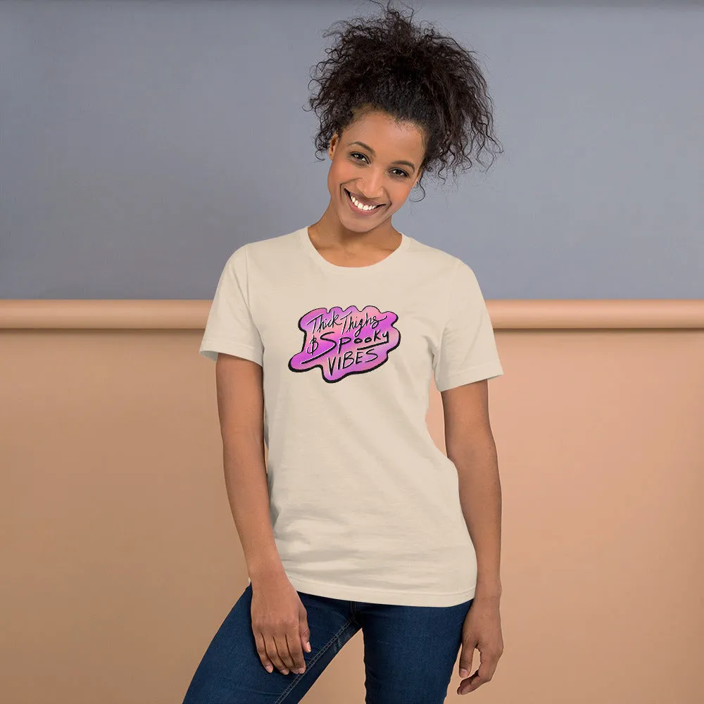 Thick Thighs & Spooky Vibes Unisex t-shirt