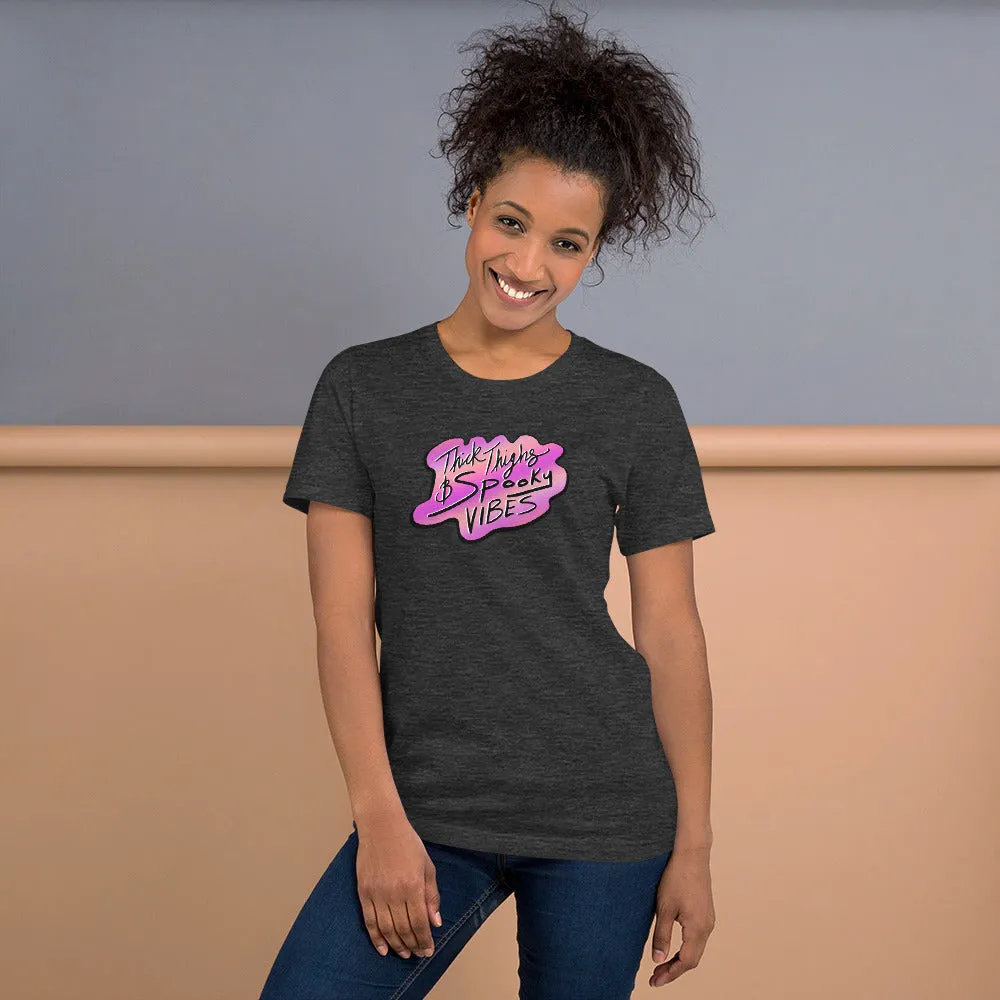 Thick Thighs & Spooky Vibes Unisex t-shirt
