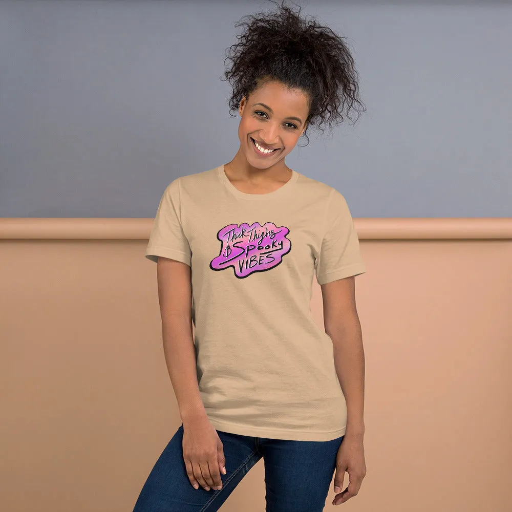 Thick Thighs & Spooky Vibes Unisex t-shirt