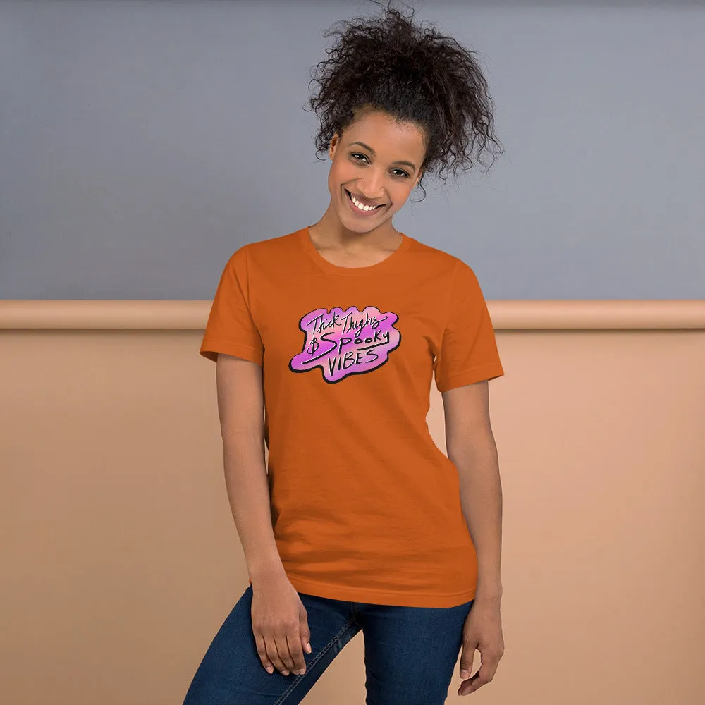 Thick Thighs & Spooky Vibes Unisex t-shirt