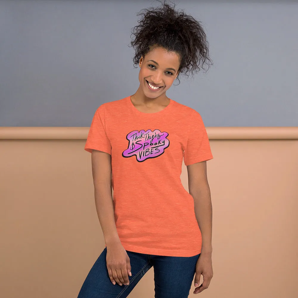 Thick Thighs & Spooky Vibes Unisex t-shirt