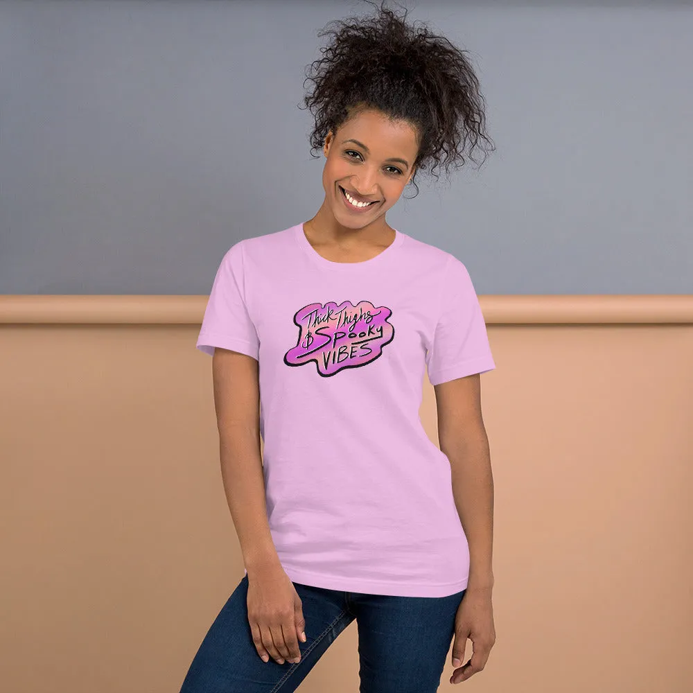 Thick Thighs & Spooky Vibes Unisex t-shirt