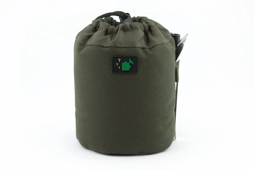 Thinking Anglers Olive 600D Gas Canister Pouch