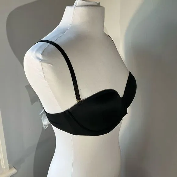 ThirdLove 24/7 Classic Strapless Bra, Black, 36A1/2