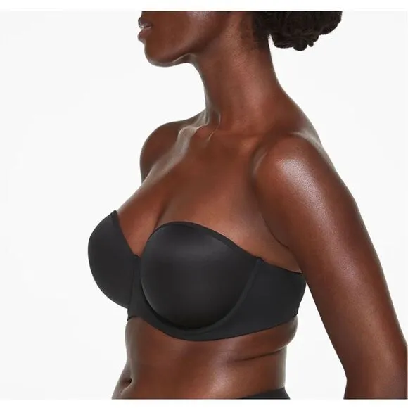 ThirdLove 24/7 Classic Strapless Bra, Black, 36A1/2