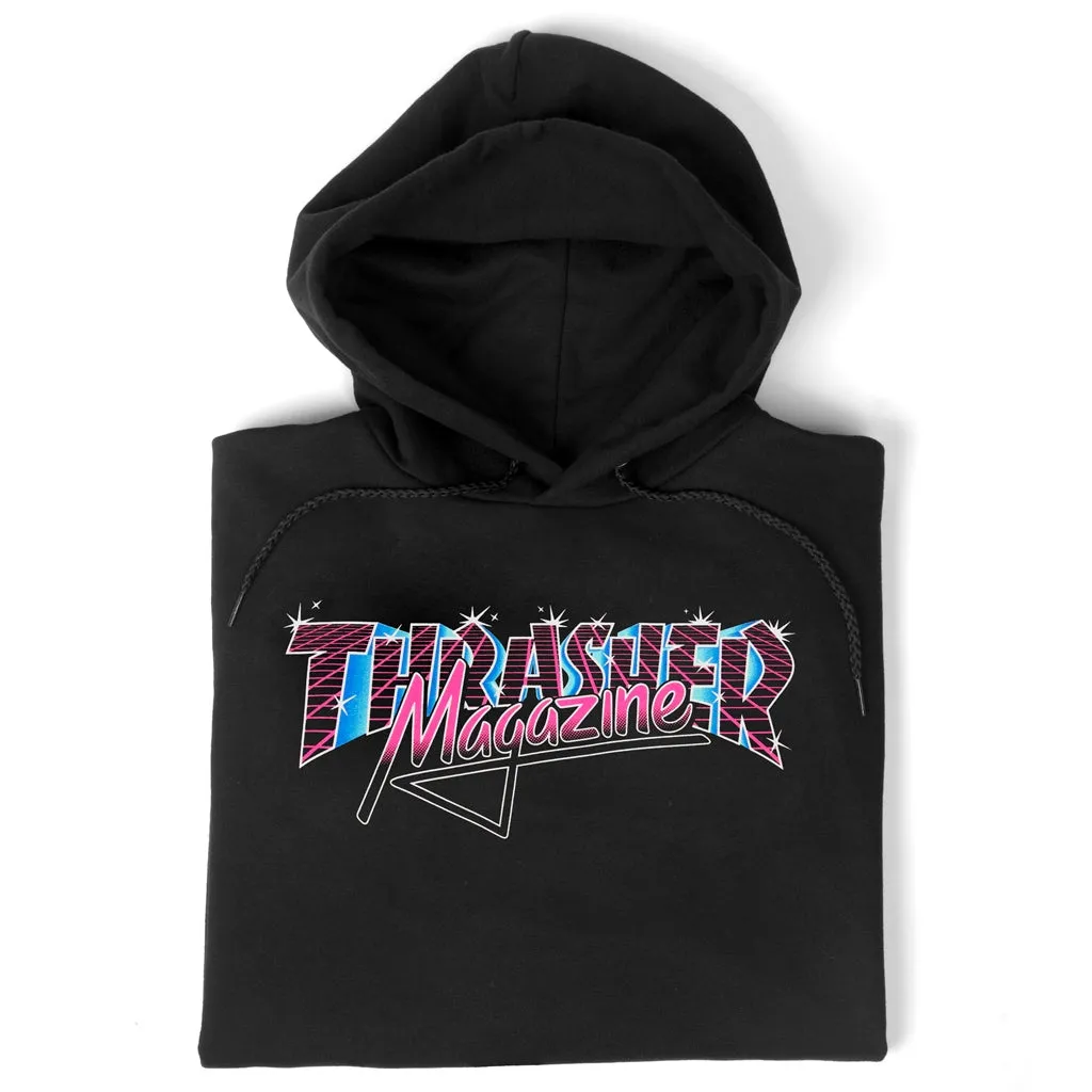 Thrasher Vice Logo Hoody - Black