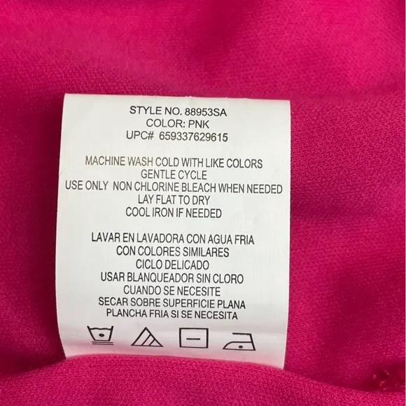 Tiana B. NWT Sleeveless Sheath Floral Lace Tank Dress in Pink Size XL