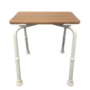 Timber Bath Stool 400-500mm