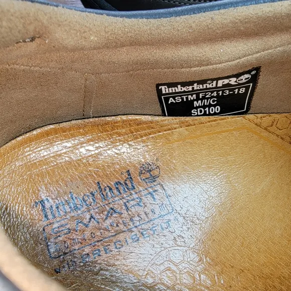 Timberland Branston Alloy Toe Leather Work Shoe‎ - Size 11