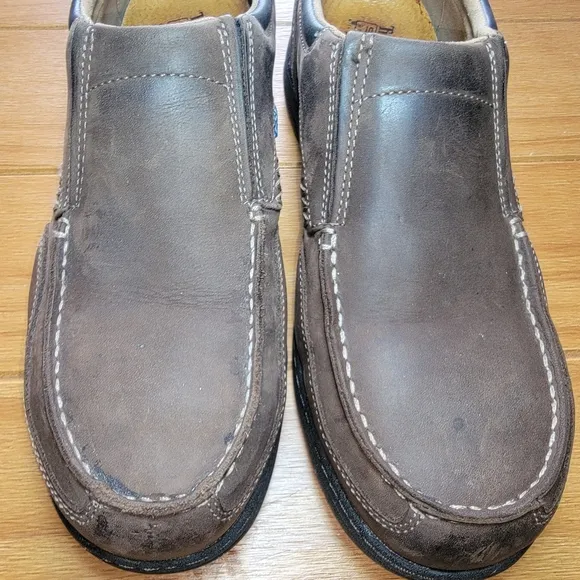 Timberland Branston Alloy Toe Leather Work Shoe‎ - Size 11