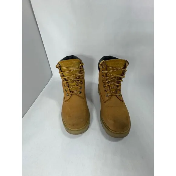 Timberland Pro Mens Composite Toe Work Boots - Size 5M Oil Resistant Wheat Nubuc