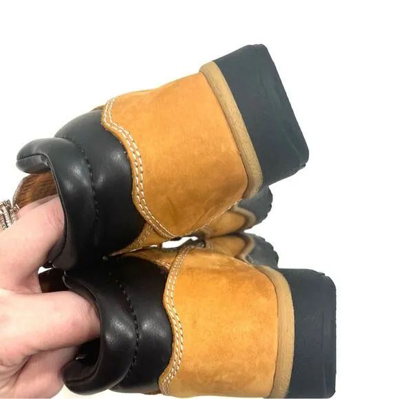 Timberland toddler Field boots in wheat nubuck size 8.5 Classic Trendy