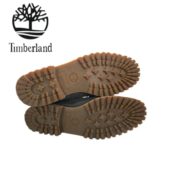 Timberland Two-Tone Leather Chukka Ankle Boots Moc Toe TBOA18WW Men's 10.5 M EUC